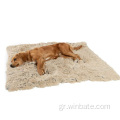 Hign ποιότητα μακρύ faux γούνα βελούδινο κρεβάτι κατοικίδιων ζώων